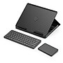Logitech 4.41" x 11.02" Plastic Adjustable Casa Pop-Up Desk Work From Home Kit with Laptop Stand, Classic Chic (920-011236)~#|#~AC818B24-D269-4602-9DC3556300199B5C_sc7