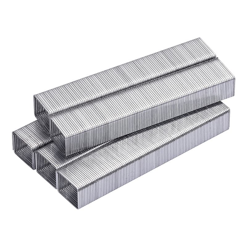 Bostitch Premium Heavy Duty 3/8" Length High Capacity Staples, Full Strip, 1000/Box (SB35381M) image 1