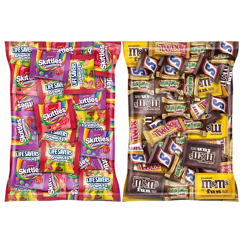 Mars Favorites Chocolate and Gummy Bundle, 132.6 oz., 2/Pack (600-04231) image 1