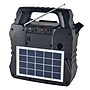QFX Wireless Retro Jukebox-Style Portable Bluetooth AM/FM/Shortwave Radio with Flashlight & Solar Panel, Black (R-45)~#|#~AC83D78B-A8DF-4F39-B88F0D13EB917DD0_sc7