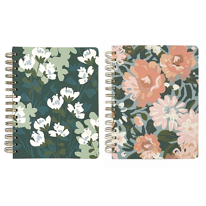 Carolina Pad All A Bloom Hardcover Journal, 6" x 8", Assorted Colors, 150 Pages (45064) image 1