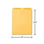 Staples Gummed Kraft Catalog Envelopes, 12" x 15.5", Brown, 100/Box (SPL534784)~#|#~AC9368ED-67B2-49C4-96E4D6D779C6A0E0_sc7
