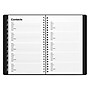 2027 Staples 5" x 8" Weekly & Monthly Appointment Book, Faux Leather Cover, Black (ST12946-27)~#|#~AC944615-0304-4ABE-A6EC37EA3C604A86_sc7