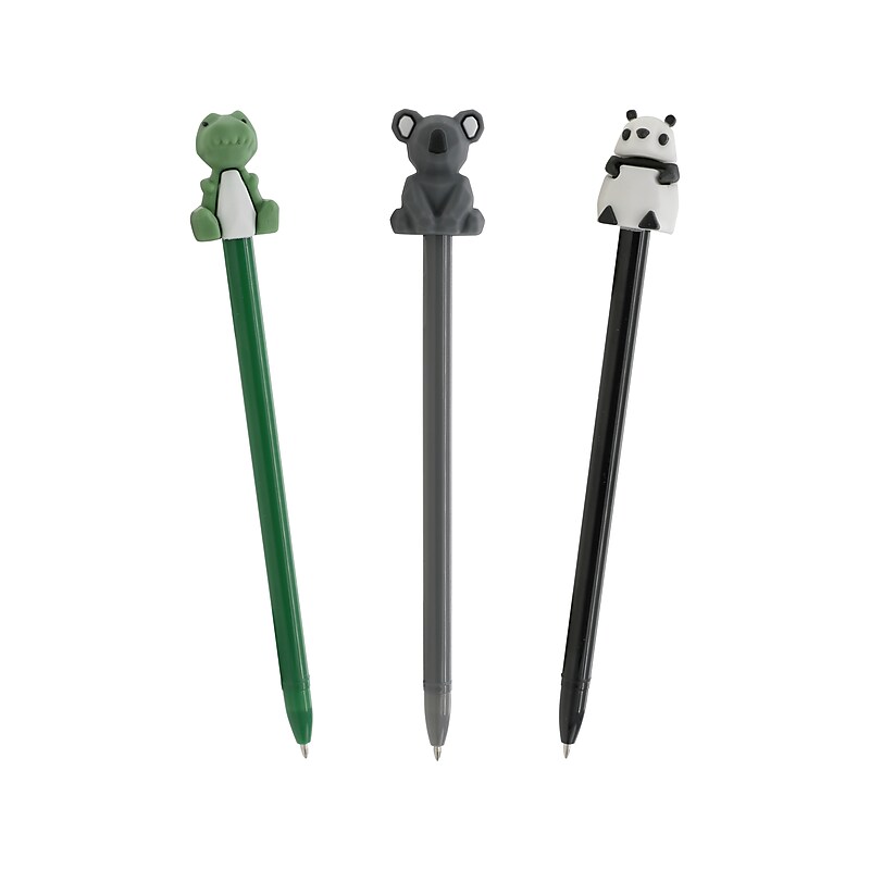 Merangue Geo Animal Ballpoint Pen, Medium Point, 1.0mm, Black Ink (38Q1-4150-00-000) image 1