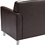 Flash Furniture Hercules Diplomat LeatherSoft Loveseat, Brown/Chrome Legs (BT8272BNCHR)~#|#~AC994A94-110B-4B52-B01EFDF5C58D0F05_sc7