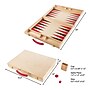 Hey! Play! Wood Backgammon Board Game (80-HCH-BK)~#|#~AC9A36B9-C9EB-4DC6-95B757EAB989B11B_sc7