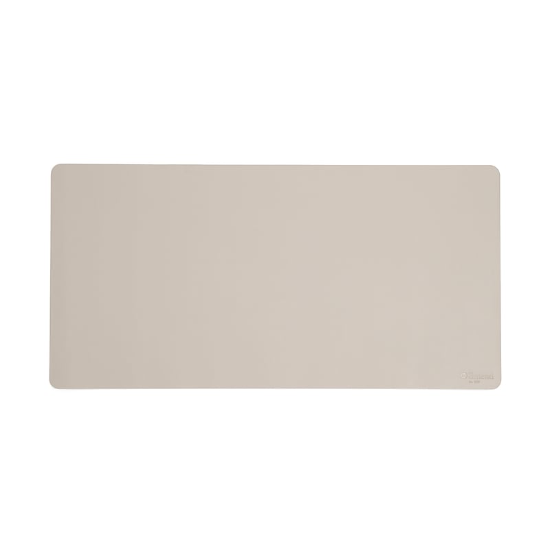 Smead Medium Vegan Leather Anti-Slip Desk Pad, 31.5" x 15.7", Sandstone (64831) image 1