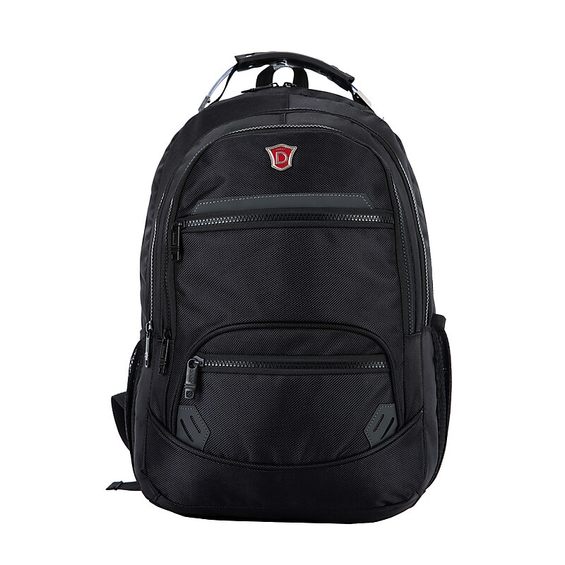 DUKAP ECHO Laptop Compatible Backpack, Large, Black (B-DKECH-3613) image 1