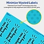 Avery Printable Rectangle Multipurpose Labels, 9.75" x 1.25", Bright Blue, 200/Pack (94262)~#|#~AC9F43DC-DB6C-4A47-999C4105502CBF1C_sc7