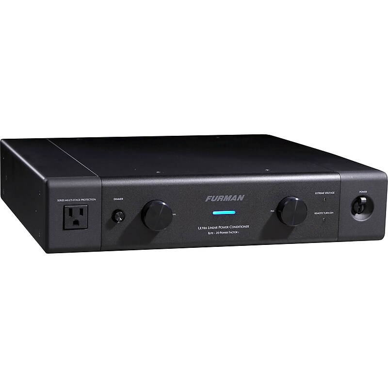 Furman 13‑Outlet Power Conditioner, Black (ELITE‑20 PF I) image 1