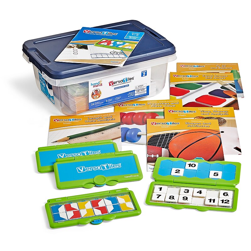hand2mind VersaTiles Grade 2 Math Classroom Kit (84693) image 1
