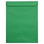 JAM Paper Self Seal Nonstandard Envelope, 9" x 12", Holiday Green, 250/Pack (FE-7280-12-250)~#|#~ACA3F81A-9AA3-481F-90AEBAEBDC8872DA_sc7