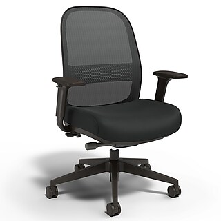 Staples Carder Ergonomic Fabric Swivel Computer and Desk Chair Black 24115 CC Staples