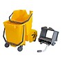 Unger SmartColor Dual Compartment Mop Bucket, 32 Quart, Yellow (COMBY)~#|#~ACADBAB9-9445-4FA0-85B2FEFB7DF74153_sc7