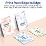 Avery Print-to-the-Edge Business Cards, 2" x 3 1/2", Matte White, 160 Per Pack (5881)~#|#~ACB3BA5C-C294-4F2D-A59ABBCC94BDFA7B_sc7