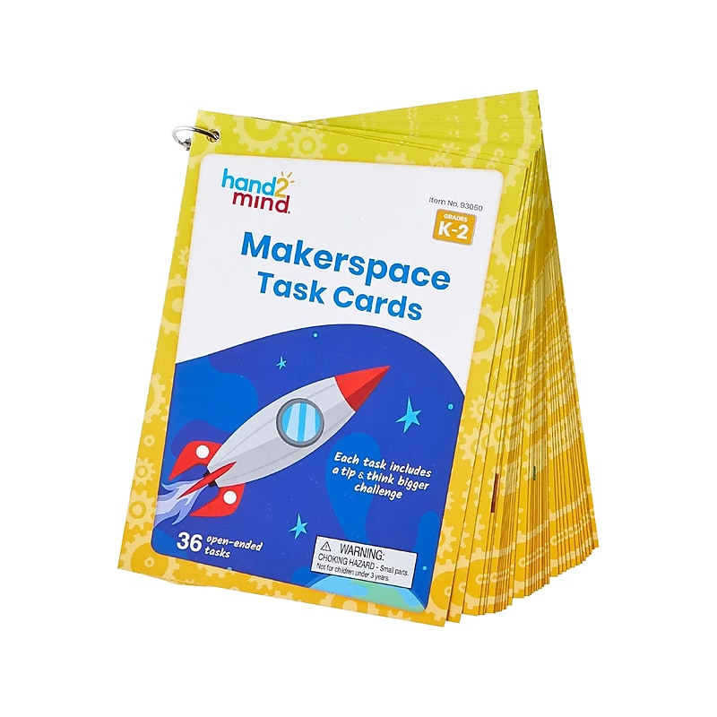 hand2mind Makerspace Task Cards (93050) image 1
