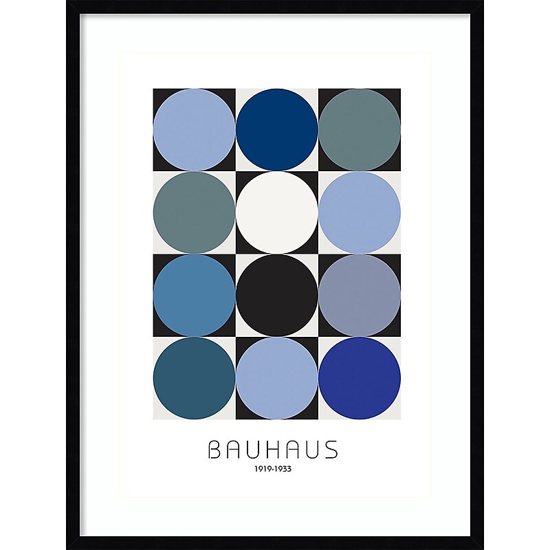 Amanti Art Bauhaus 6 by Design Fabrikken Wood Framed Wall Art Print, 25" x 33" (A42675529437) image 1