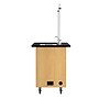 Diversified Woodcrafts Kinetic Mobile Demo Center Rectangular Demonstration Table, 48" x 28", Oak (4222K)~#|#~ACBA0E98-5DAB-44E3-9670603602A0E152_sc7