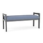 Lesro Weston 2-Seat Bench, Chambray Light Navy/Pewter (WS2001.WPW-01CHLN)~#|#~ACC3133F-1A0D-447A-8E079DCEDB3A3BA6_sc7
