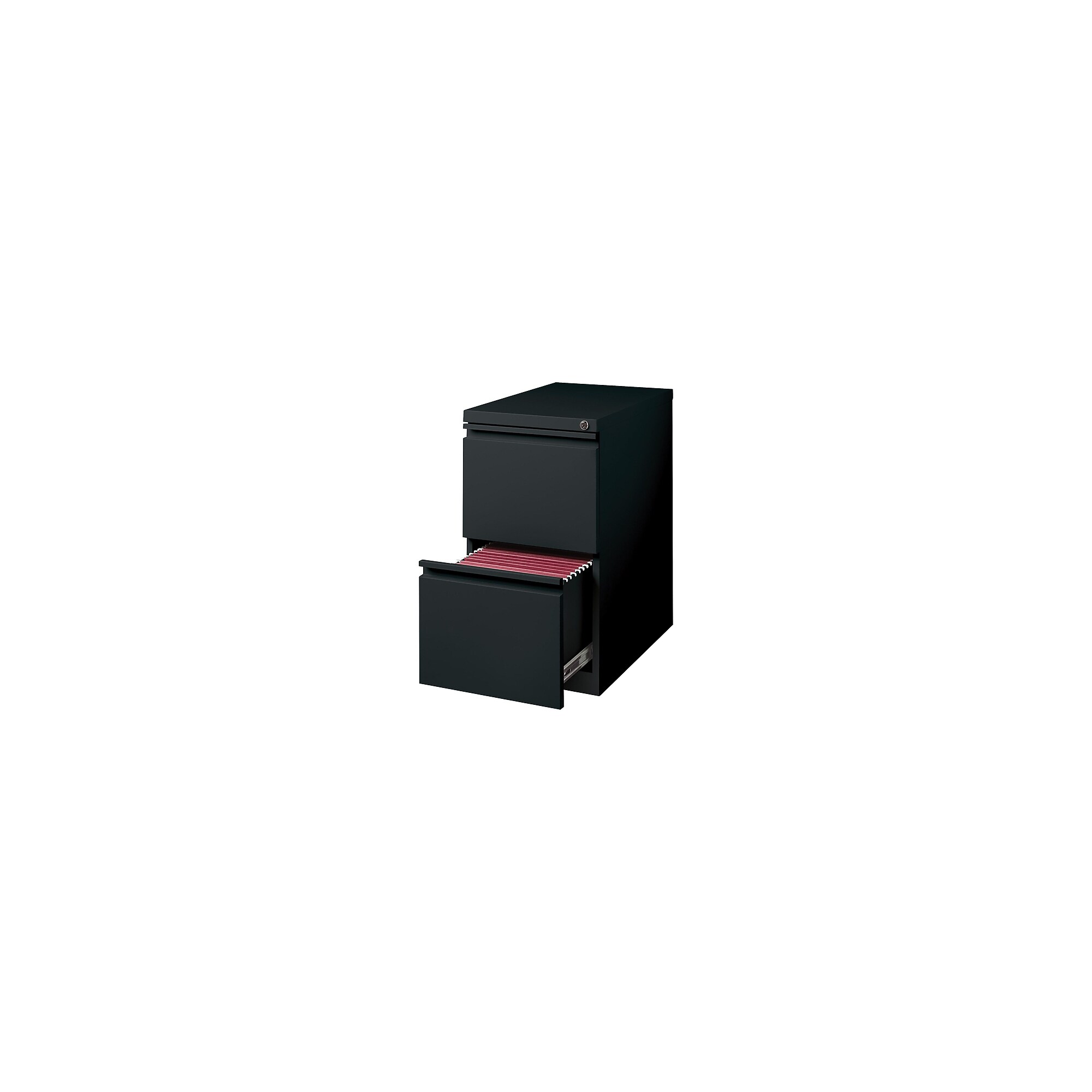 Staples Heavy Duty 2 Drawer Mobile Vertical File Cabinet, Letter Size, 27.75″H x 15″W x 19.88″D, Black (ST60432/24876D) Sansujyuku sansujyuku.com
