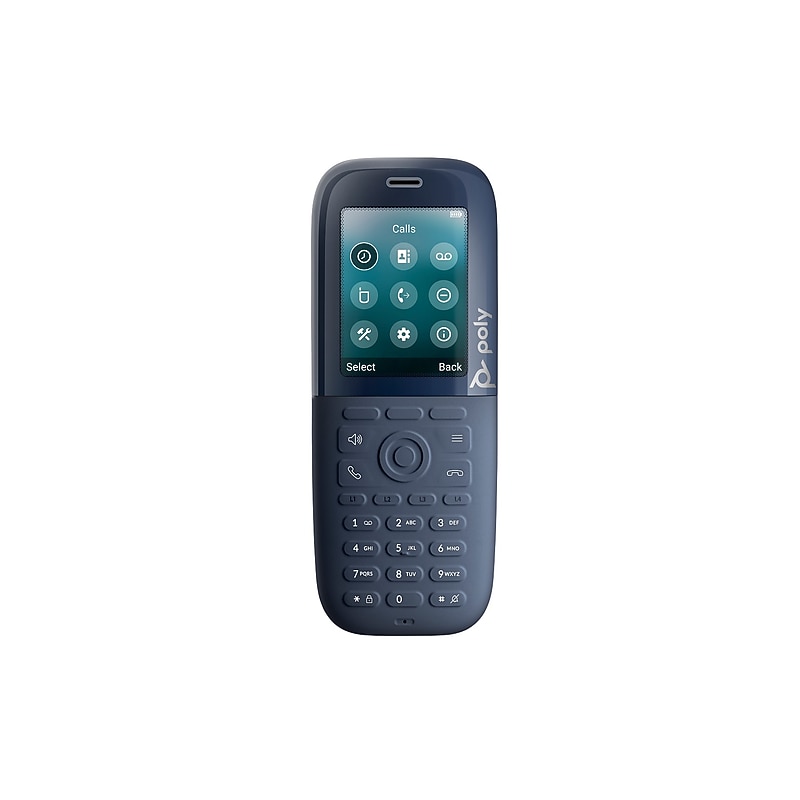 POLY Rove 30 Single-Line Cordless VOIP Phone with Conference Speaker, Black (84H81AA#ABA) image 1