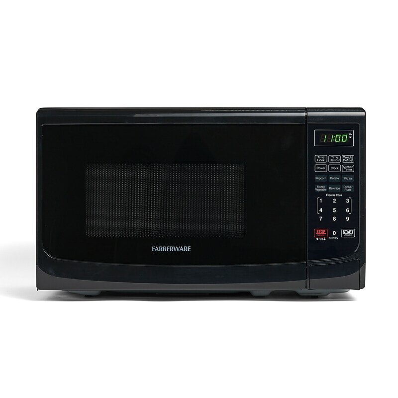 Farberware Classic 0.7 Cu. Ft. Countertop Microwave, Black (FMO07ABTBKA) image 1