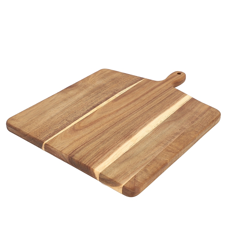 MegaChef 13" x 16.8" Acacia Wood Cutting Board image 1