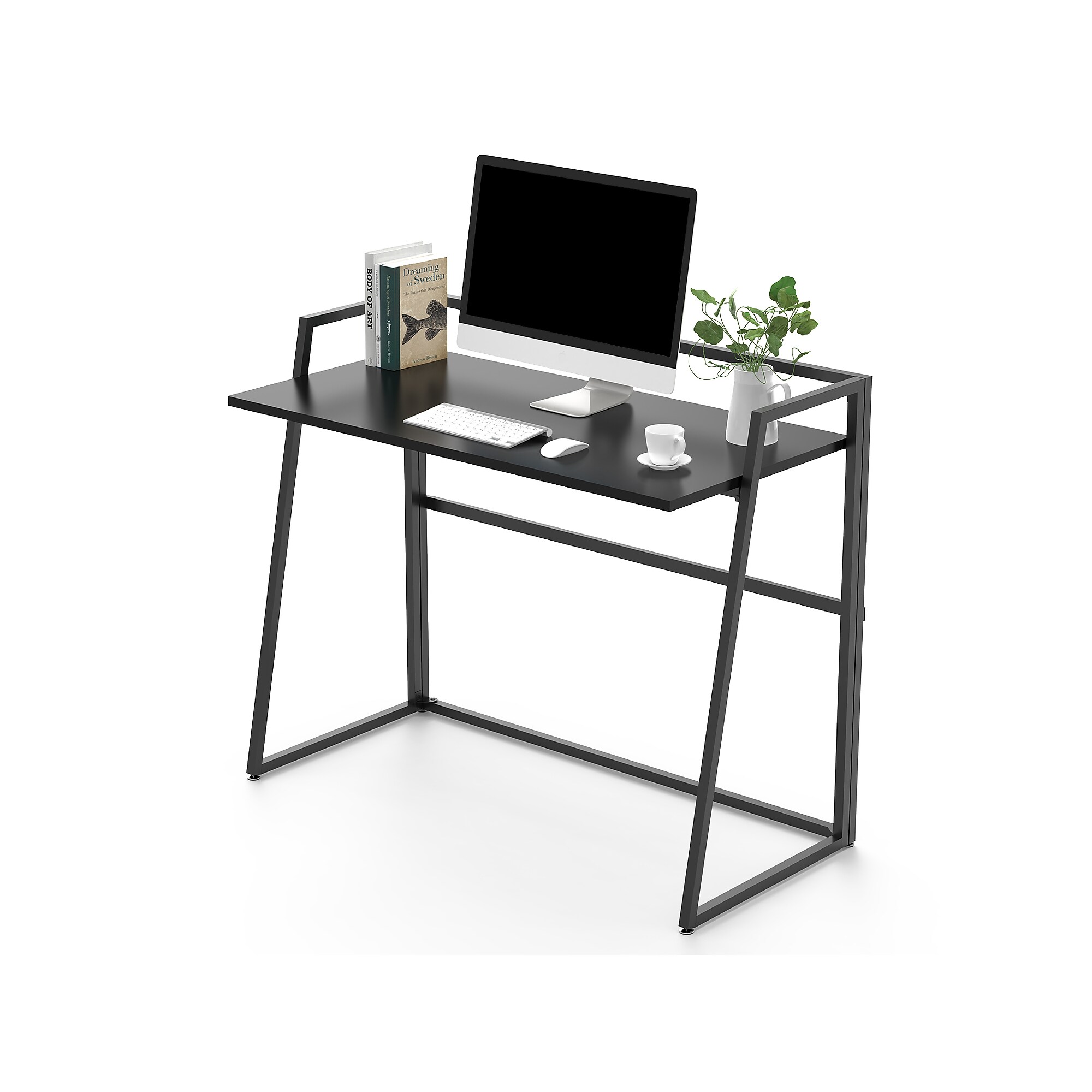Eureka Ergonomic 33″W Computer Desk, Black (CD002) Sansujyuku sansujyuku.com