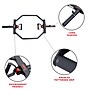 Sunny Health & Fitness Olympic Hex Trap Bar, Black/Red (OB-TRAP)~#|#~ACDA2597-4DAA-41E4-B44B13DA9FDCA08C_sc7