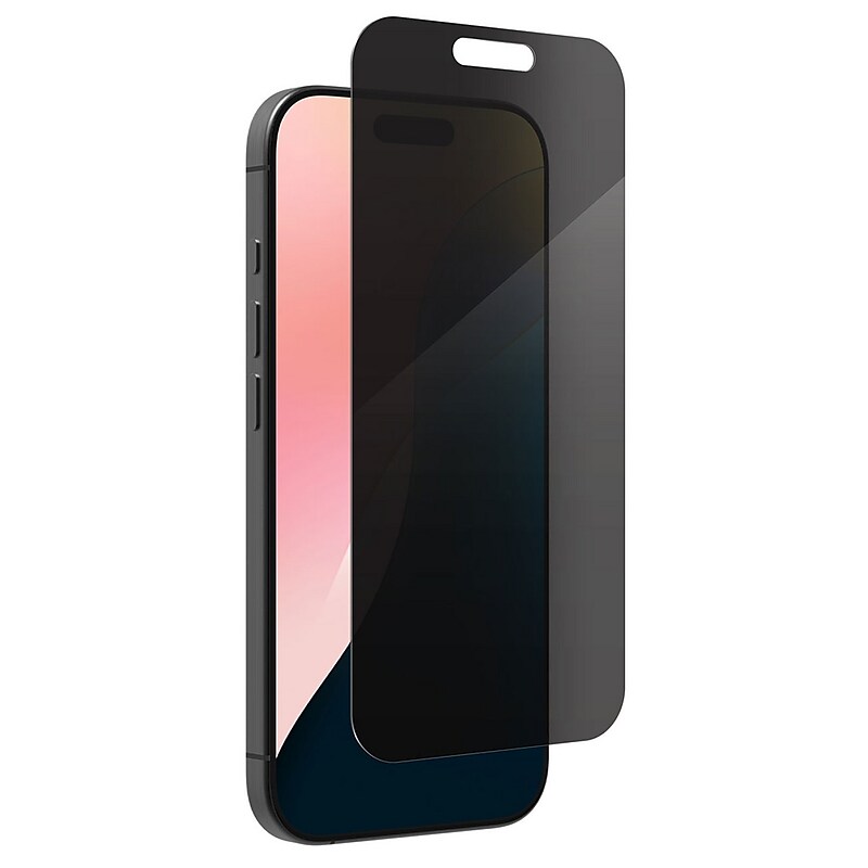 Zagg Glass Elite Privacy 360 Filter & Screen Protector for iPhone 16 Pro (200114876) image 1