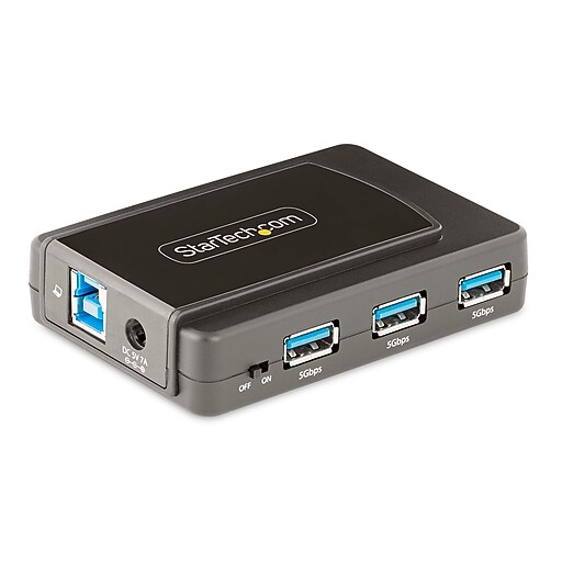 7Port USB 3.0 5Gbps Hub, Black (5G7ASUSBAHUB) Staples