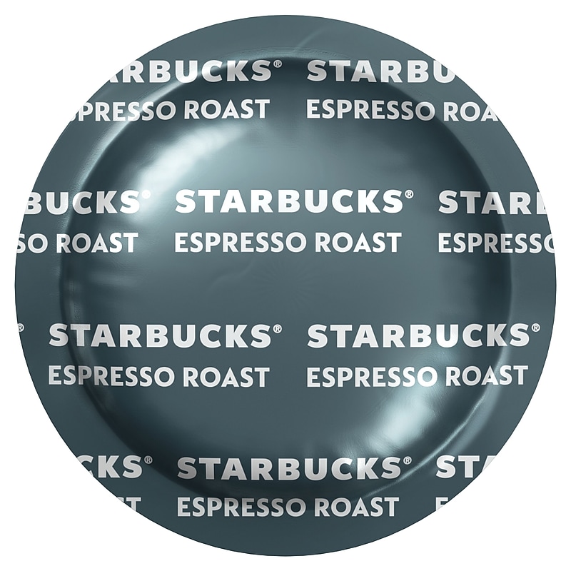 Nespresso Starbucks Espresso Coffee Nespresso Professional Capsules, Espresso Roast, 50/Box (2906.84) image 1