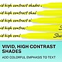 Sharpie Stick Highlighters, Chisel Tip, Yellow, Dozen (27025)~#|#~ACDE1801-4C95-4085-AEC46DA45AD37631_sc7