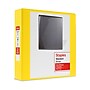 Staples 2" 3-Ring View Binder, D-Ring, Yellow (ST60223)~#|#~ACE3C9E6-BF23-4E68-AC6D1EFA88246B76_sc7