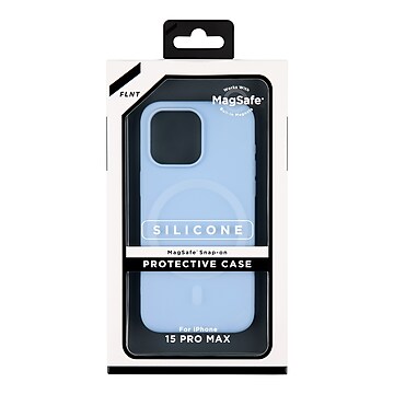 FLNT Silicone MagSafe Snap-On Protective Case for iPhone 15 PRO