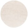 Safavieh California Shag 4' x 4' Round Machine Made Rug, Ivory (SG151-1212-4R)~#|#~ACE9EC4F-2426-4660-B4456BAD997DF5C1_sc7