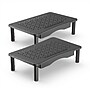 Staples TECH Adjustable Monitor Stand with Drawer, Black, 2/Pack (ST62819-CC-VB)~#|#~ACEF4624-2792-4500-B3A92421E3E1FDD6_sc7