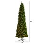 Nearly Natural 11' Slim Green Mountain Pine Artificial Christmas Tree with 950 Clear LED Lights (T3329)~#|#~ACF5C479-A3F4-4EB0-A469F487C00058F2_sc7