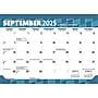 2025 BrownTrout Large Print 17" x 12" Monthly Desk Pad Calendar