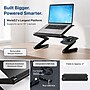 Uncaged Ergonomics WorkEZ Cool 16" Laptop Cooling Stand with 2 Fans, 3 USB Ports, Black (WECB)~#|#~AD040778-D033-480B-9A769C50BCE634F8_sc7