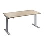 Bush Business Furniture Move 40 Series 60"W Electric Adjustable Standing Desk, Natural Elm/Cool Gray Metallic (M4S6030NESK)~#|#~AD04252A-488F-483C-9AF3AD925E1C6E47_sc7