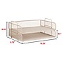 Staples Metal Mesh Side Loading Stackable Letter Tray, Letter Size, Warm White, 2/Pack (ST63841)~#|#~AD10E163-F8CC-4D5B-9D33C4559BF35450_sc7