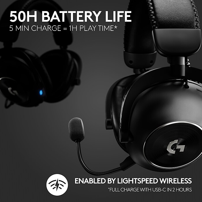 Logitech PRO X 2 LIGHTSPEED Wireless Bluetooth Stereo Gaming