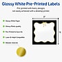 Avery Square Laser/Inkjet Multipurpose Labels, 3" x 3", White, 60/Pack (19479370851)~#|#~AD1349A4-C9C1-4D57-BFBD359B04D2BC44_sc7