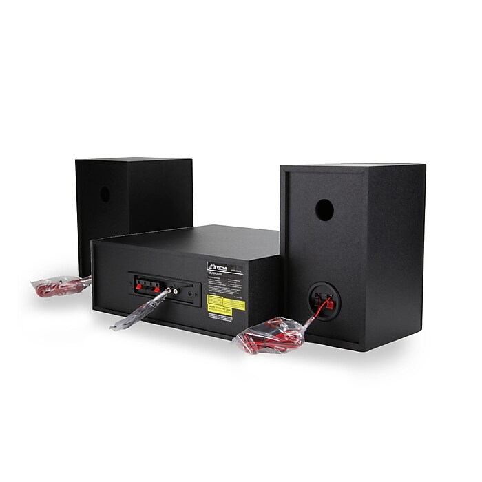 Victor Milwaukee 50 Watt Desktop CD Stereo Wireless Bluetooth