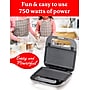 Betty Crocker 3-in-1 Sandwich, Panini Grill and Waffle Maker Plus, Silver (BC-4965S)~#|#~AD1976F0-9D0B-4870-AEF160EAEC3C345D_sc7