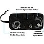 G Force 13.78" Fabric Travel Organizer, Water Resistant, Black (25589)~#|#~AD1C74DB-712F-4934-A6D2A239DB82F575_sc7
