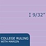 Roaring Spring WIDE Landscape Notepad, College Ruled, 11" x 9.5", Assorted Colors, 40 Sheets, 3/Pack (74535)~#|#~AD1D44EB-F678-4FE6-B76B796F8D6EC905_sc7