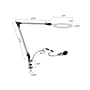 Lavish Home LED Desk Lamp, 41.25"H, Silver (72-LMPEC-1)~#|#~AD1D6FE6-77E2-4730-AD69BF0312E0075E_sc7