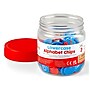 hand2mind Lowercase Alphabet Chips, Red/Blue, 156/Pack (94473)~#|#~AD206218-01C3-4BFF-83832BE763E9D595_sc7